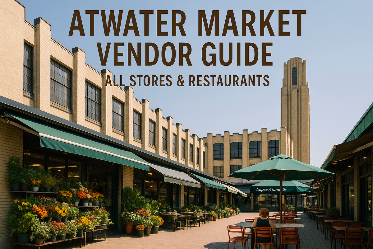 Atwater Market Vendor Guide: All Stores & Restaurants