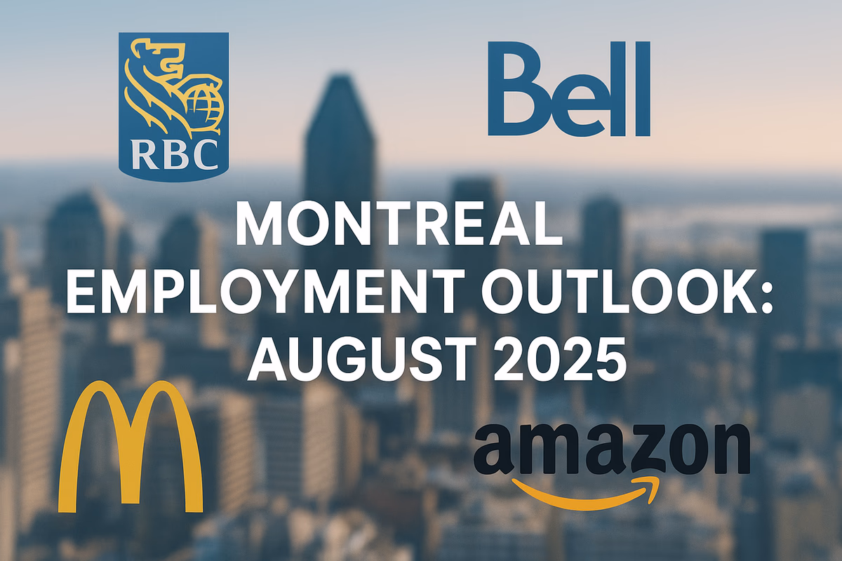 Analysis of Montreal's Labour Market: August 2025
