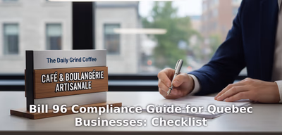 Bill 96 Compliance Guide for Quebec Businesses: Checklist