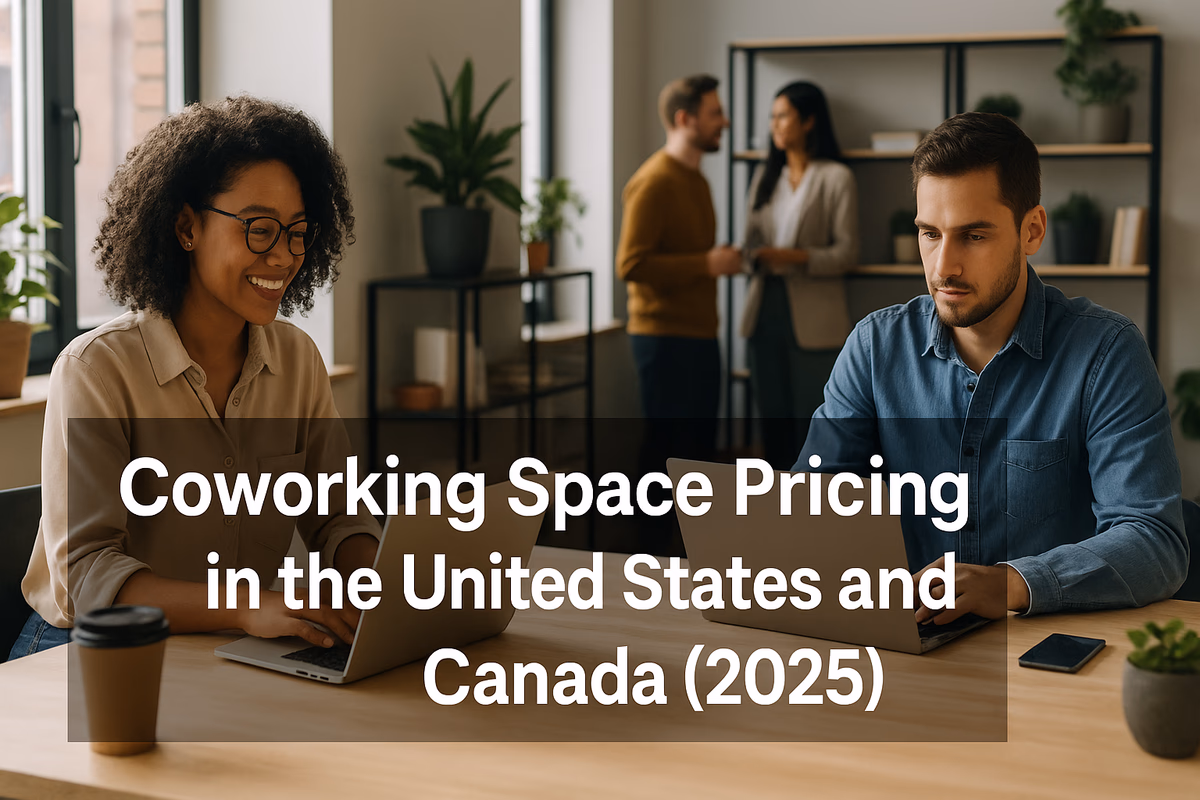 Coworking Pricing Analysis: US & Canada Markets (2025)