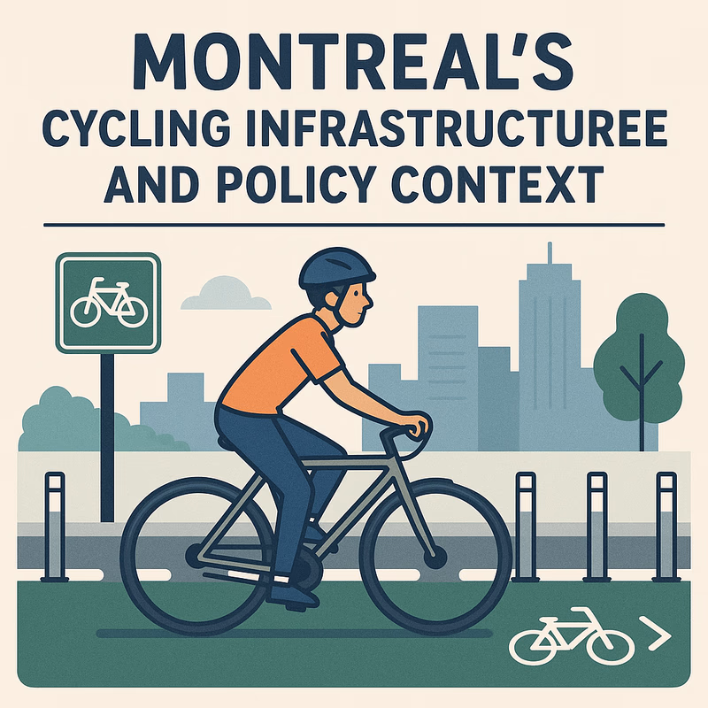 Montreal's Cycling Network: Infrastructure Development and Policy