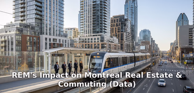 REM's Impact on Montreal Real Estate & Commuting (Data)