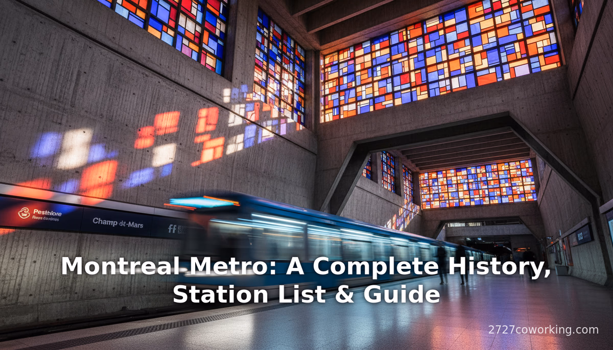 Montreal Metro: A Complete History, Station List & Guide