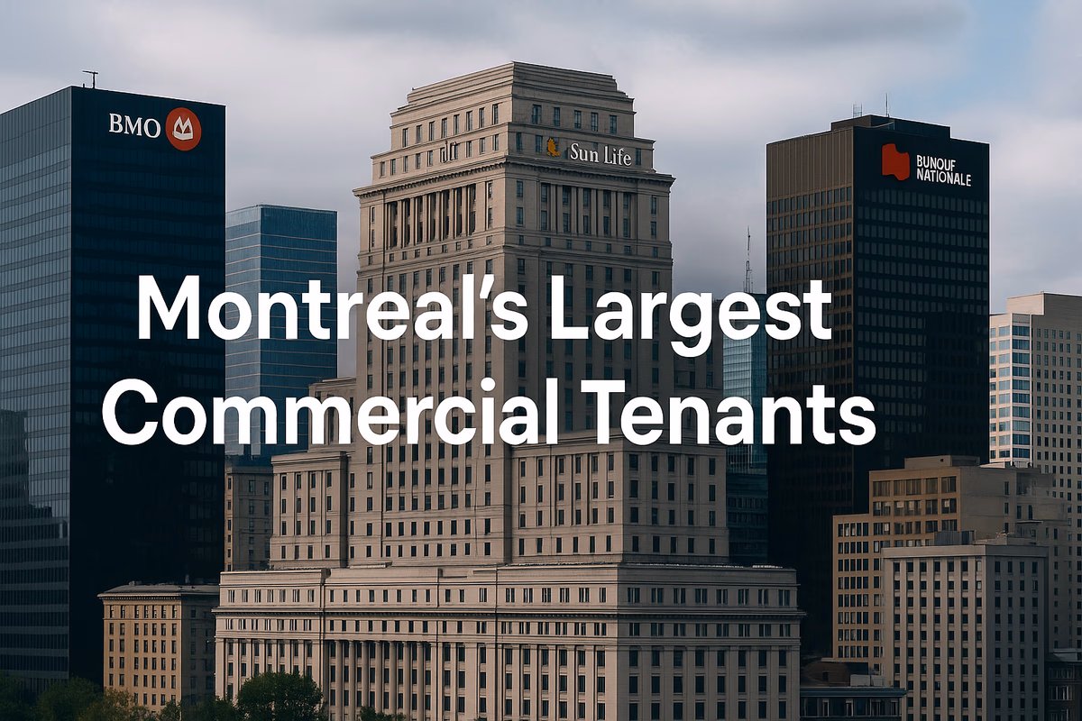 Analysis of Major Commercial Tenants in Montreal by Sector