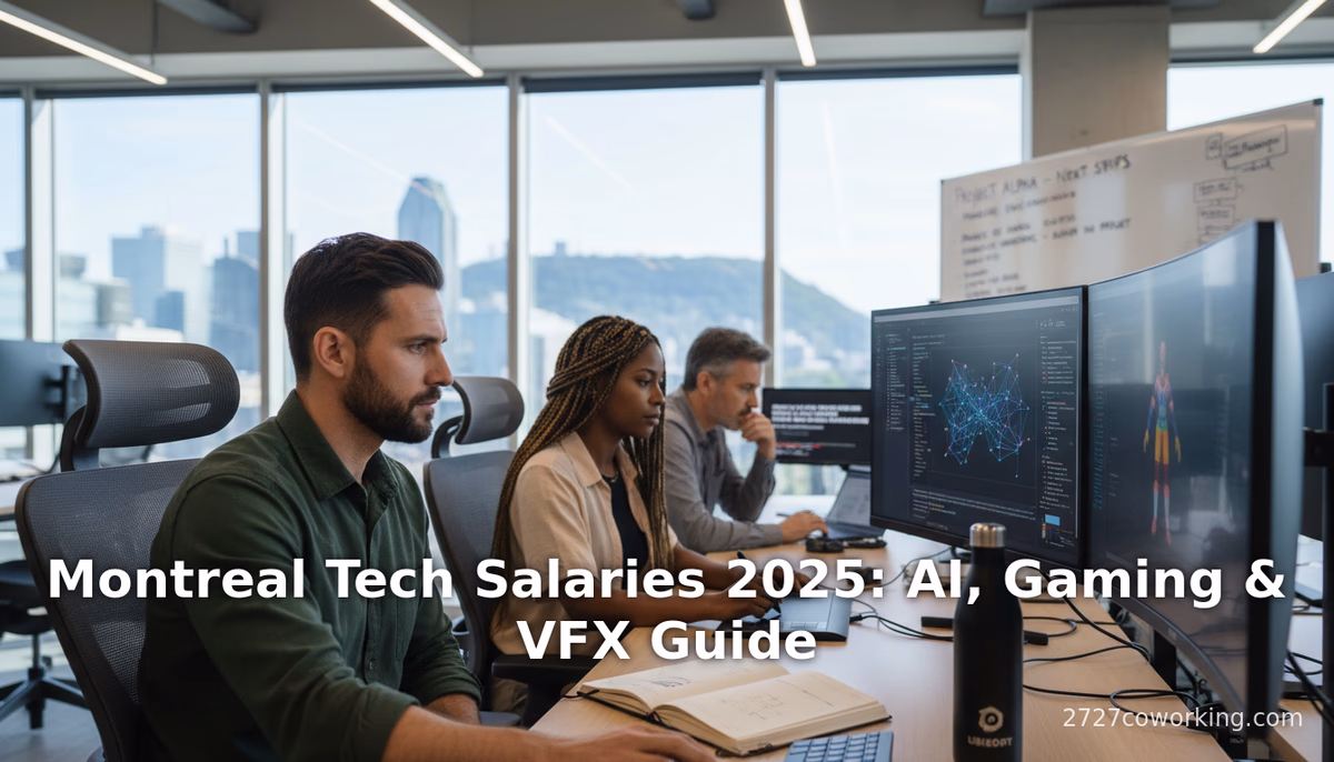 Montreal Tech Salaries 2025: AI, Gaming & VFX Guide