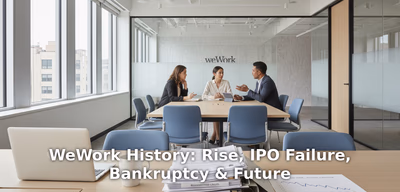 WeWork History: Rise, IPO Failure, Bankruptcy & Future