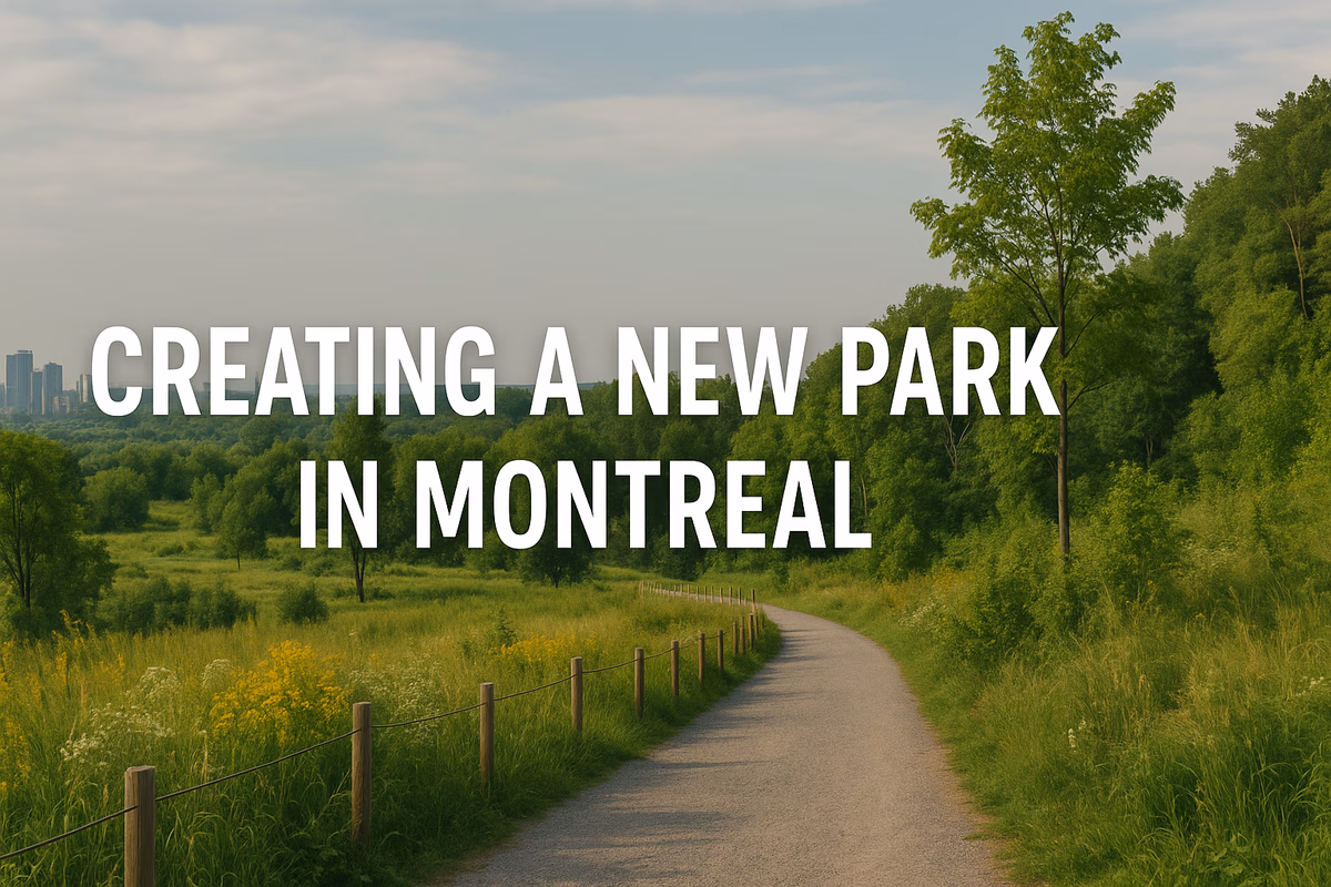 Ecological Development of Falaise Saint-Jacques Park