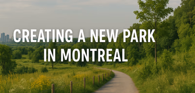 Ecological Development of Falaise Saint-Jacques Park