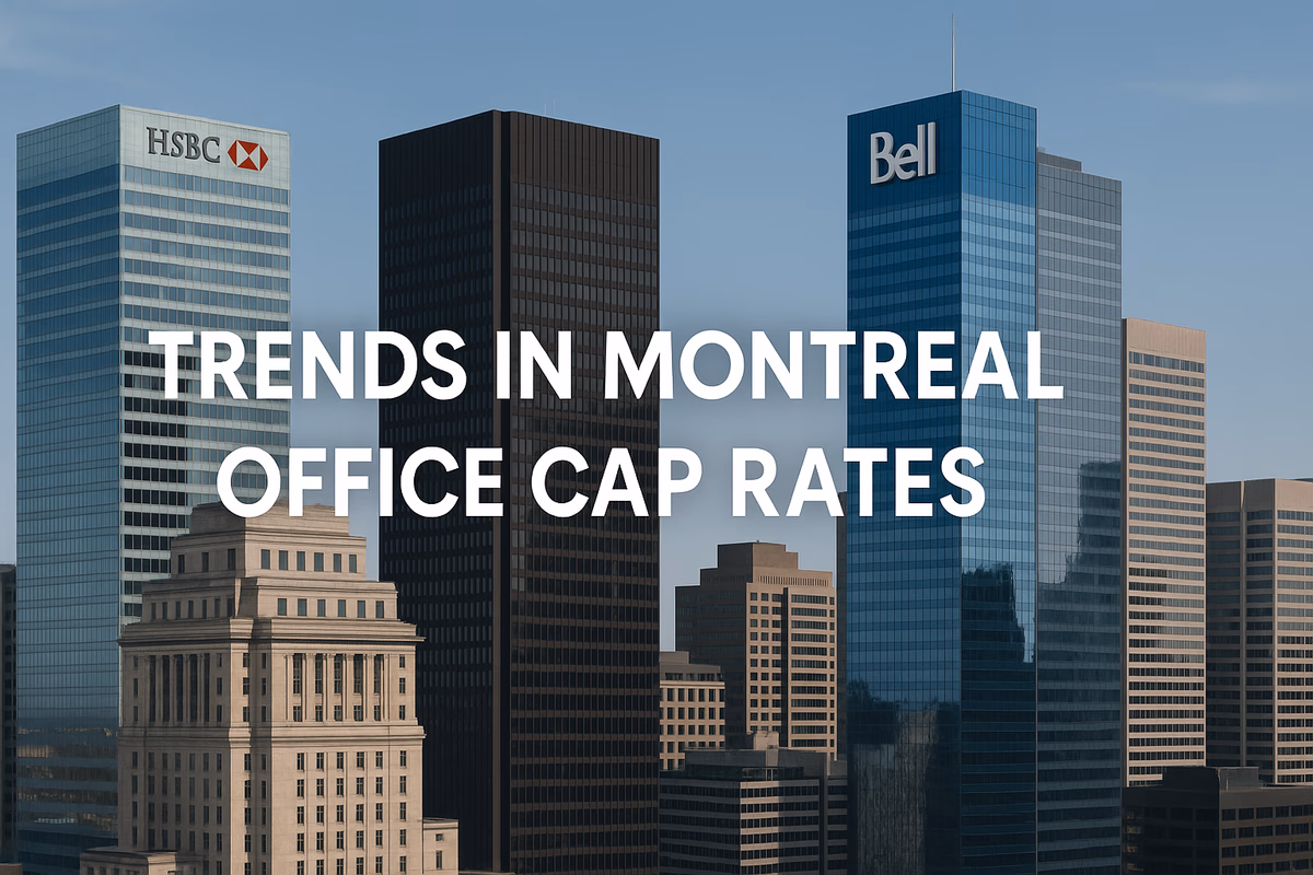 Analysis of Montreal Office Real Estate Cap Rates (2025)