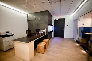 Security camera system and alarm monitoring for safe office environment